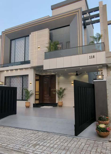Modern House Entrance